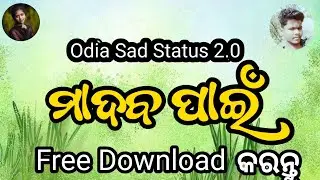 Odia Calligraphy Font Free Download | Odia Font Download | Odia Calligraphy | Calligraphy Price 999+