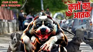 Dog attacks are a major problem in India ||