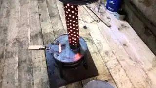 Бесплатное отопление. Печь  на отработке