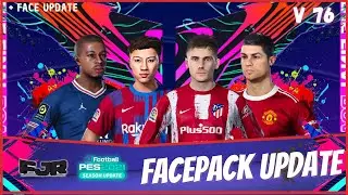 PES 2021 - UPDATE FACE V76 | SIDER VERSION & CPK VERSION