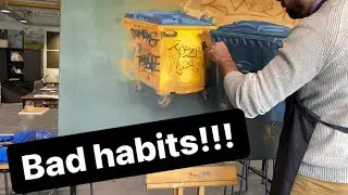 5 of the best tips to AVIOD bad habits in PAINTING!! [Become a better ARTIST]