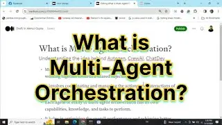What is Multi-Agent Orchestration in Generative AI?