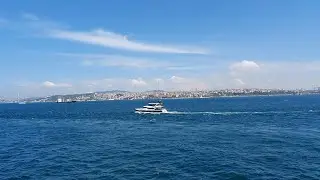 Прогулка на катере по Босфору. Турция. Стамбул. Turkey. Istanbul. Bosphorus.