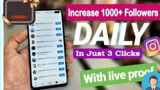 Instagram par Follower Kaise Badhaye 2022 | How get 10k Instagram Real Follower one Click 10k Follow