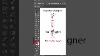 tips and tricks vertical type in adobe illustrator Beginner tutorial 