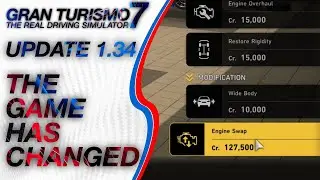 Gran Turismo 7 - Update 1.34 - Game Changing Update! New Tuning Options (GT7 May Update Patch Notes)