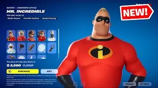 Fortnite NEW The Incredibles Skins and Emote Bundle in Fortnite Item Shop (28th September, 2024)