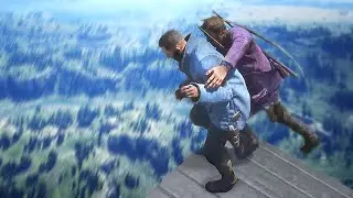 Red Dead Redemption 2 Epic ragdolls episode 10