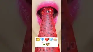 Asmr emojifood | @Sunny_EATING_ |sub💝 #shorts #youtube #eatingsounds #eating #food #asmr #ytshots