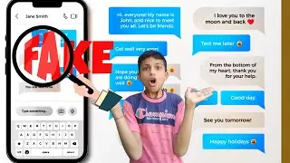 How to generate Social media Fake chats || Fake chat generator || Fake chat kaise generate kray