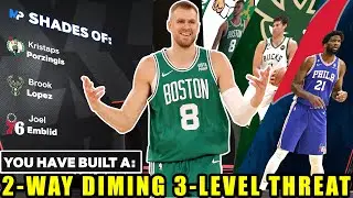 THE ULTIMATE 7'3 STRETCH BIG GETS UNLIMITED GREENS & STANDING CONTACT DUNKS ON NBA 2K24