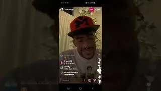 LIVE DE BAD BUNNY. HACIENDO QUE ME AMAS.