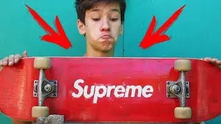 СДЕЛАЛ СКЕЙТ SUPREME | КАК СДЕЛАТЬ СКЕЙТ SUPREME | КАК ПОКРАСИТЬ СКЕЙТ | КАК ОБНОВИТЬ СКЕЙТ