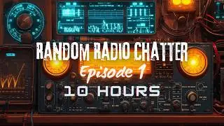 🌙 Experience Serenity with 10 Hours of Random Radio Chatter Ambience | Sleep and Relaxation 😴