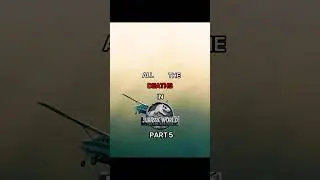All Deaths in Jurassic part 5 || 