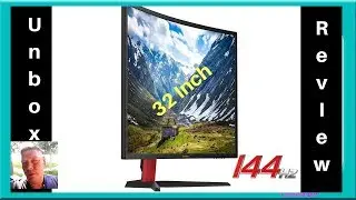 Viotech 32 inch Curved 144hz Gaming Monitor