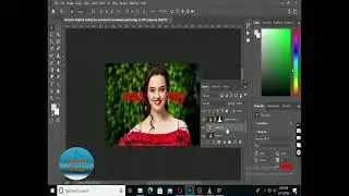 Create Transparent Text with Photoshop Layer Effects hindi urdu