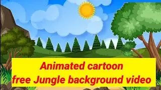 #animated jungle background video #nocopyrightvideo #animation #creator