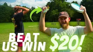 We Challenged Random Disc Golfers for $$$! (public challenge)