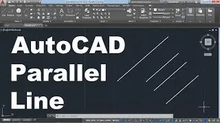 AutoCAD Draw Line Parallel to Another Line