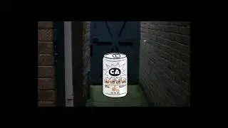 Practice green screen video (coke/beer can)
