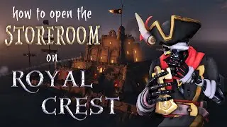 How to open the Storeroom on Royal Crest Fortress during The Smugglers' Heist Event | Sea of Thieves