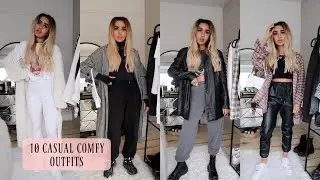 10 COMFY CASUAL OUTFITS I'M LOVING RIGHT NOW | LOOKBOOK/ STYLING