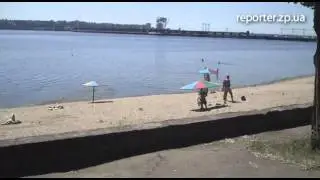 Объявление на пляже