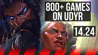 UDYR vs AMBESSA (TOP) | 800+ games | KR Master | 14.24