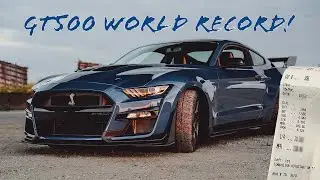 Breaking 2 2020+ Mustang GT500 1/4 Mile World Records!