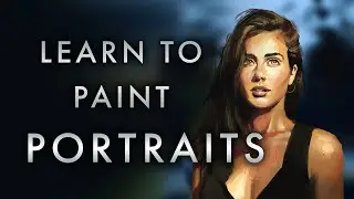 Painting Realistic Portraits in Photoshop – Time lapse Walkthrough