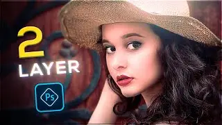 Skin Retouching Photoshop Tutorial 2 Layers - High-End Skin Softening & Retouching  Photoshop Tamil