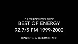 DJ QUICKMIXIN NICK - BEST OF ENERGY 92.7/5 CD
