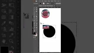 How to Insert an Image Into a Shape in Illustrator shorts