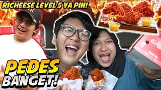 SEHARIAN MAKAN DIATUR IYOK KIFLYF! RICHEESE LEVEL 5 SUPER PEDAS  😱