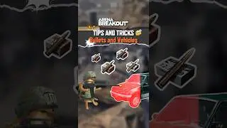 Not all bullets are equal—better ammo means more damage to vehicles.  #ArenaBreakout