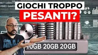 PERCHÈ I GIOCHI OCCUPANO COSÌ TANTO SPAZIO?