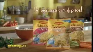 MAGGI Fidelicios – un gust asa cum iti place