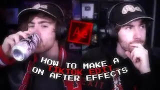 How to make a TIKTOK EDIT velocity style || After Effects Tutorial Beginner friendly