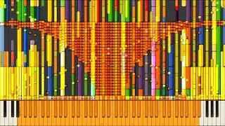 [Black MIDI] Synthesia – Oasis - Wonderwall 87,000 notes ~ Sir Spork