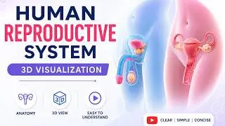 Human Reproductive System Explained in 3D | Male & Female Anatomy | NEET Biology