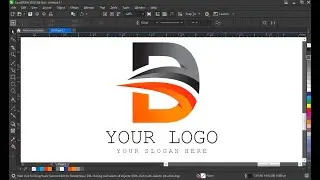 CORELDRAW PROFESSIONAL TECHNIQUES TO DESIGN LETTER LOGO | CORELDRAW TUTORIALS | DOCTOR DESIGN