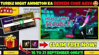 FREE FIRE REDEEM CODE TODAY 16 SEPTEMBER NEW EMOTE | FF REWARDS REDEEM CODE | FF REDEEM CODE TODAY