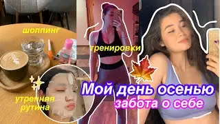 Мой День Осенью 🍁/ шоппинг с мамой,растяжка,мое утро