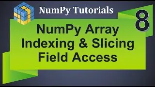 Machine Learning Tutorial Python NumPy : 8. Array Indexing and Slicing Using Field Access
