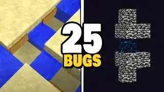 25 BUGS que NO CONOCÍAS de MINECRAFT - Vandel