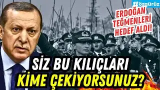 Erdoğan teğmenleri hedef aldı: SİZ KİME KILIÇ ÇEKİYORSUNUZ?