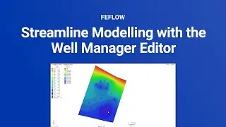 MIKE 2024 | FEFLOW | Streamline Groundwater Modelling with the Well Manager Editor
