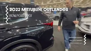 Dan Stansbury at the Cleveland Auto Show | 2022 Mitsubishi Outlander