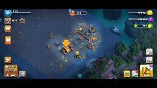 When you finally open builder base 2.0 in clash of clan